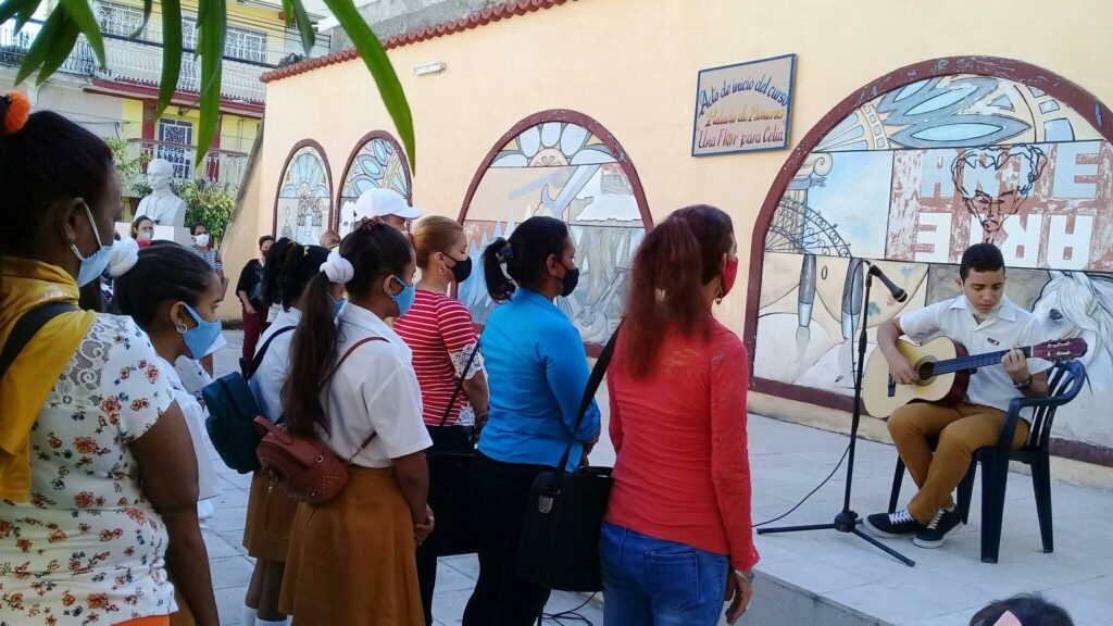 Hoy inició el curso de formación vocacional para estudiantes de las primaria y secundaria básica // Foto Eliexer Pelaez