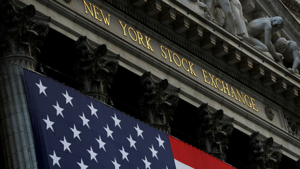 Edificio de la Bolsa de Valores de Nueva York en Manhattan, Nueva York, EE.UU.,Andrew Kelly / Reuters