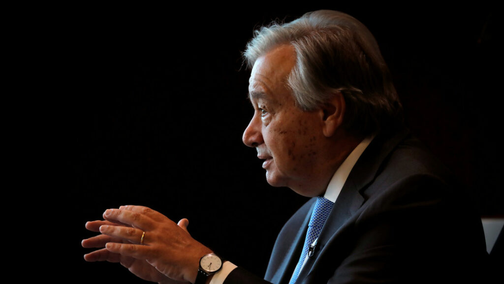 El secretario general de Naciones Unidas, António Guterres.Mike Segar / Reuters