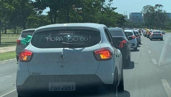 En al menos 20 países habrá actos en las calles y en las redes sociales durante la cuarta edición de Stop Bolsonaro Mundial. Foto: Prensa Latina