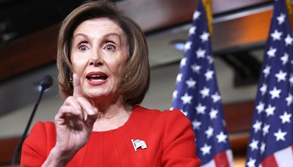 Pelosi es la demócrata con mayor cargo político hasta que tome posesión el presidente Joe Biden. Foto: Los Angeles Times
