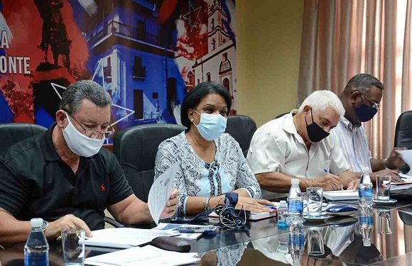Se chequearon los resultados de la actividad de enfrentamiento a las ilegalidades en materia de ordenamiento territorial. Foto: ACN.