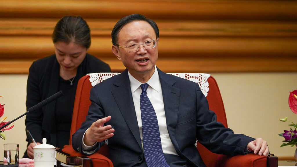 Yang Jiechi, director de la Comisión Central de Asuntos Exteriores del Partido Comunista de China.Andrea Verdelli / Reuters