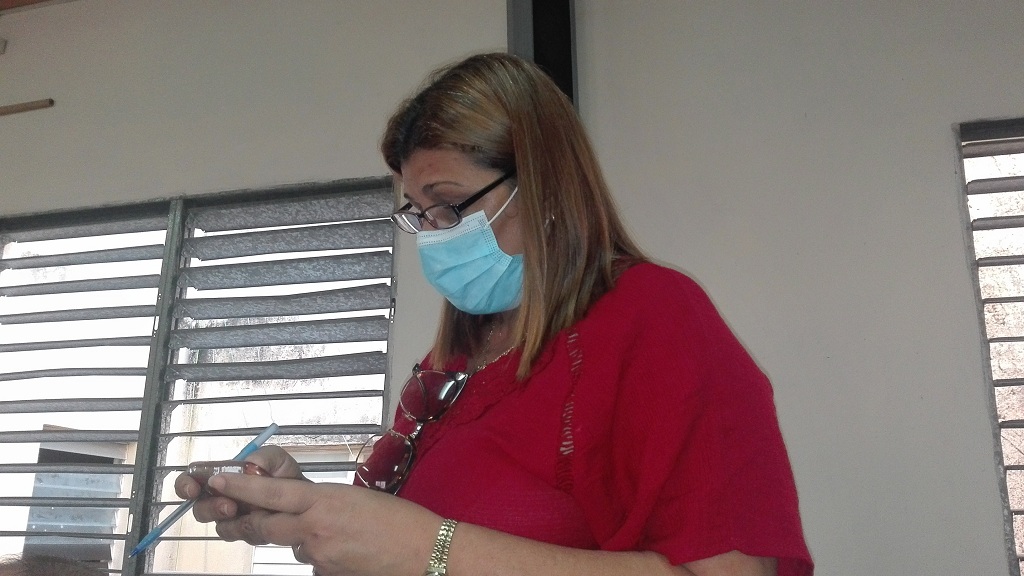 Doctora Graciela Román Santisteban, directora del Centro municipal de Higiene y Epidemiología // Foto Marlene Herrera