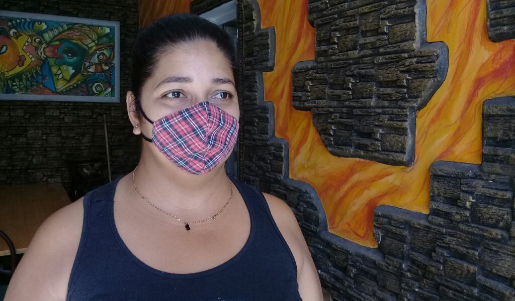 Katiuska Pérez González fue una de las manzanilleras fundadora del programa de Trabajadores Sociales en el 2001 en Santiago de Cuba //Foto Eliexer Pelaez Pacheco