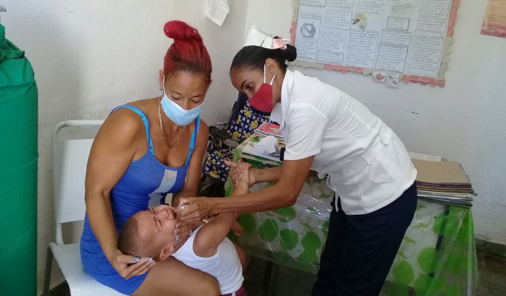 Con las campañas de vacunación en Cuba ha quedado inmunizada toda la población //Foto Eliexer Pelaez Pacheco