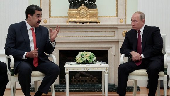 Nicolás Maduro y Vladímir Putin. Foto: Sergei Chirikov / Reuters.
