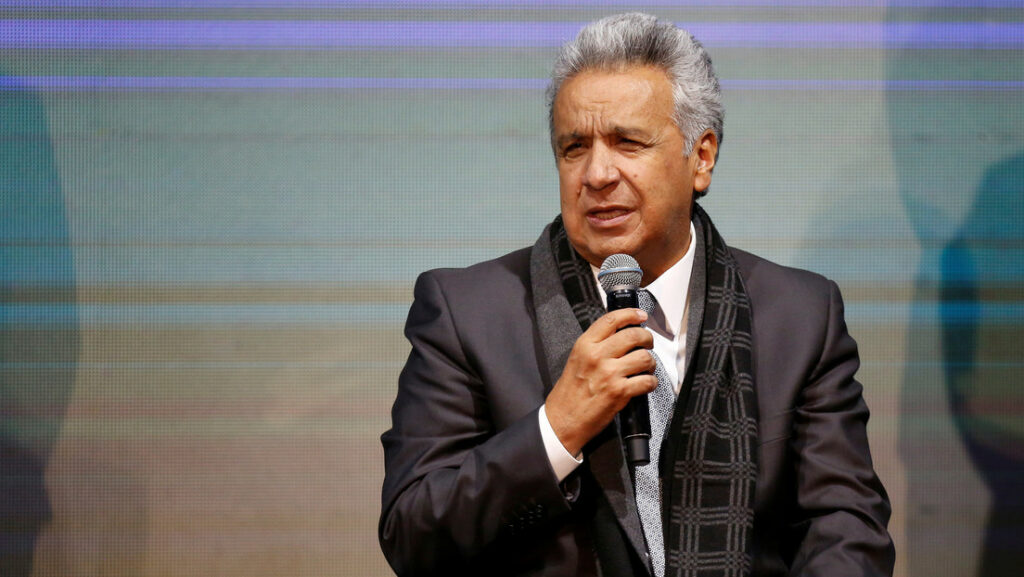 El presidente de Ecuador, Lenín Moreno, en Quito, el 13 de enero de 2020,Daniel Tapia / Reuters