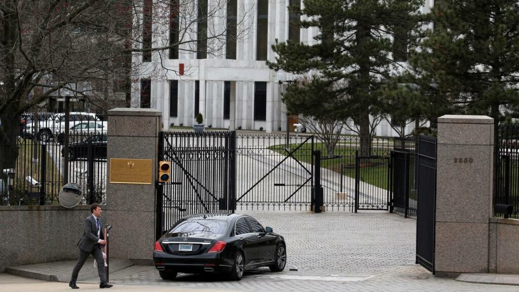 Embajada de Rusia en WashingtonFoto: Joshua Roberts / Reuters