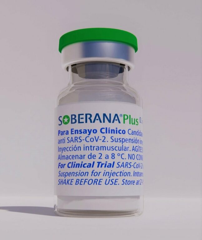 Este medicamento también es idóneo como dosis de refuerzo para la Soberana 01 y la 02