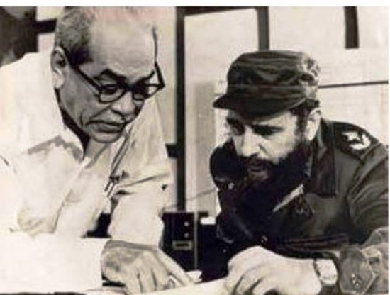 A Blas Roca le unió una entrañable amistad con Fidel //Foto tomada de Internet
