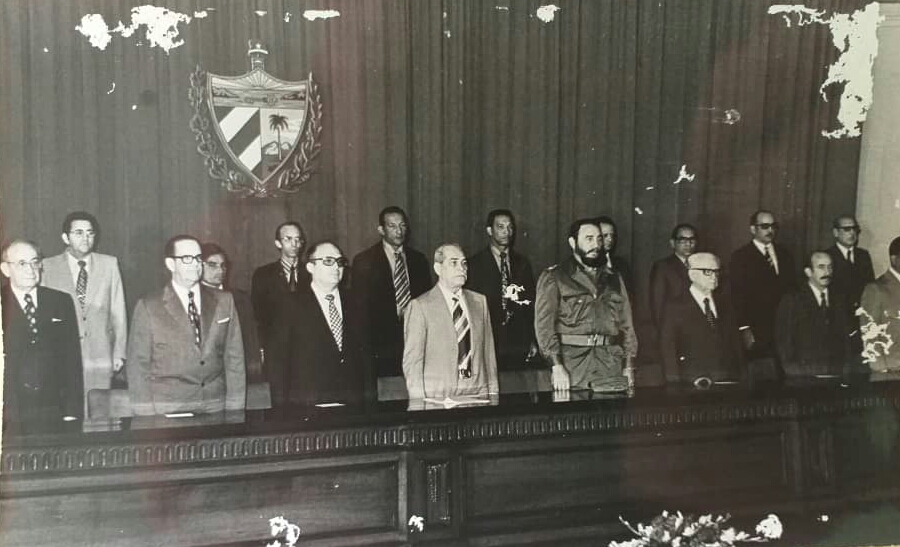 Blas siempre estuvo al lado de Fidel //Foto cortesía del archivo del Museo de las Luchas Obreras