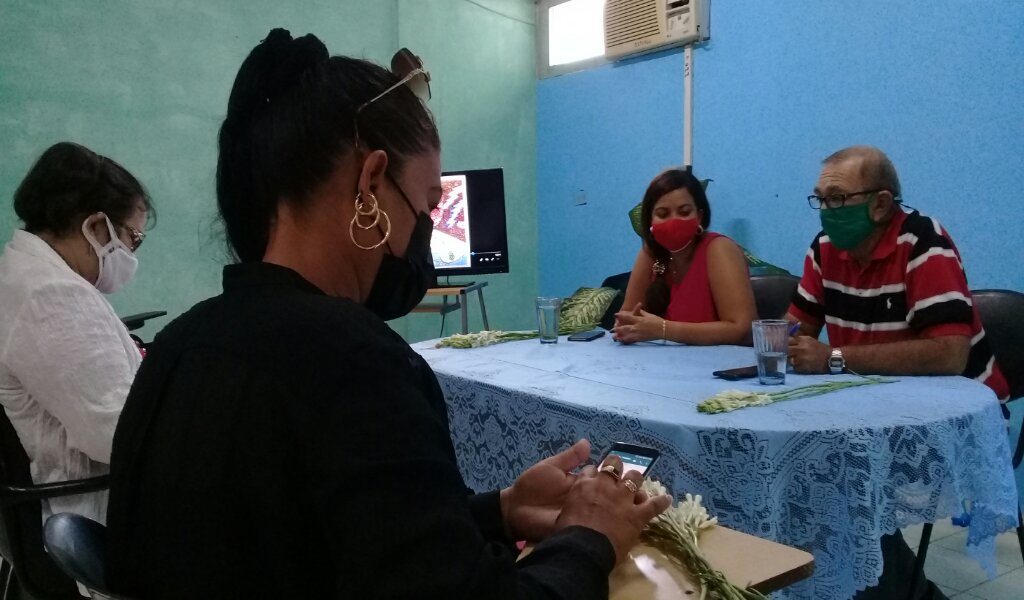 Celebración este 13 de abril del Día de la Psicología cubana en el policlínico número dos Ángel Ortiz Vázquez //Foto Eliexer Pelaez Pacheco