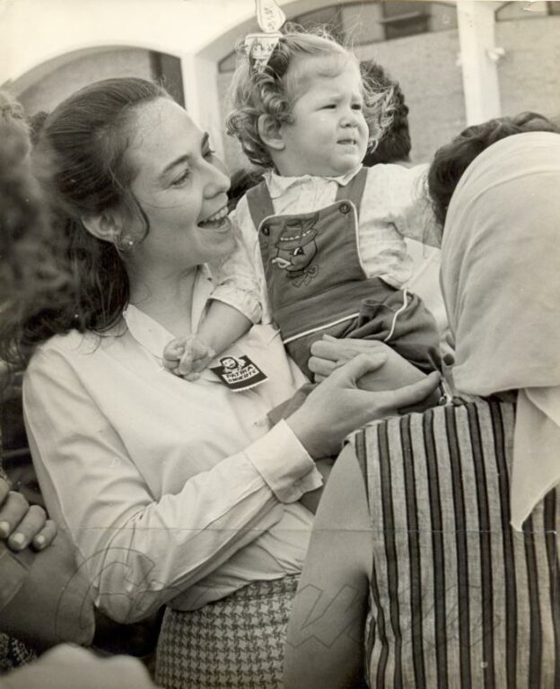 Vilma en la inauguración de los círculos infantiles //Foto tomada del Granma digital