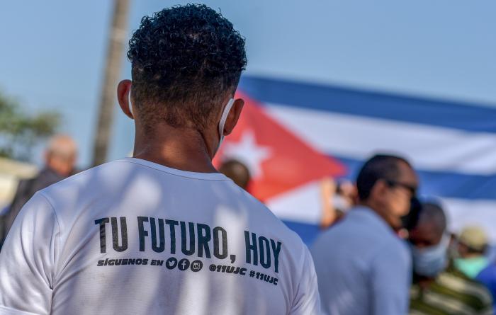 Creer en la juventud, afirmó Fidel, «es ver en la juventud la mejor materia prima de la Patria». // Foto Ariel Cecilio Lemus