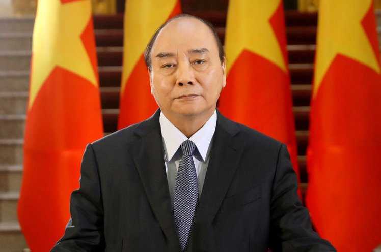 Nguyen Xuan Phuc, fue electo por la Asamblea Nacional presidente de Vietnam // Foto PL