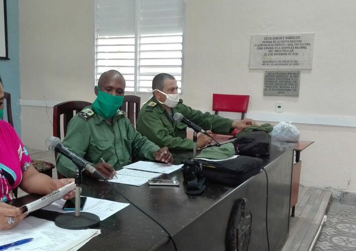 Consejo de Defensa en Manzanillo // Foto Marlene Herrera