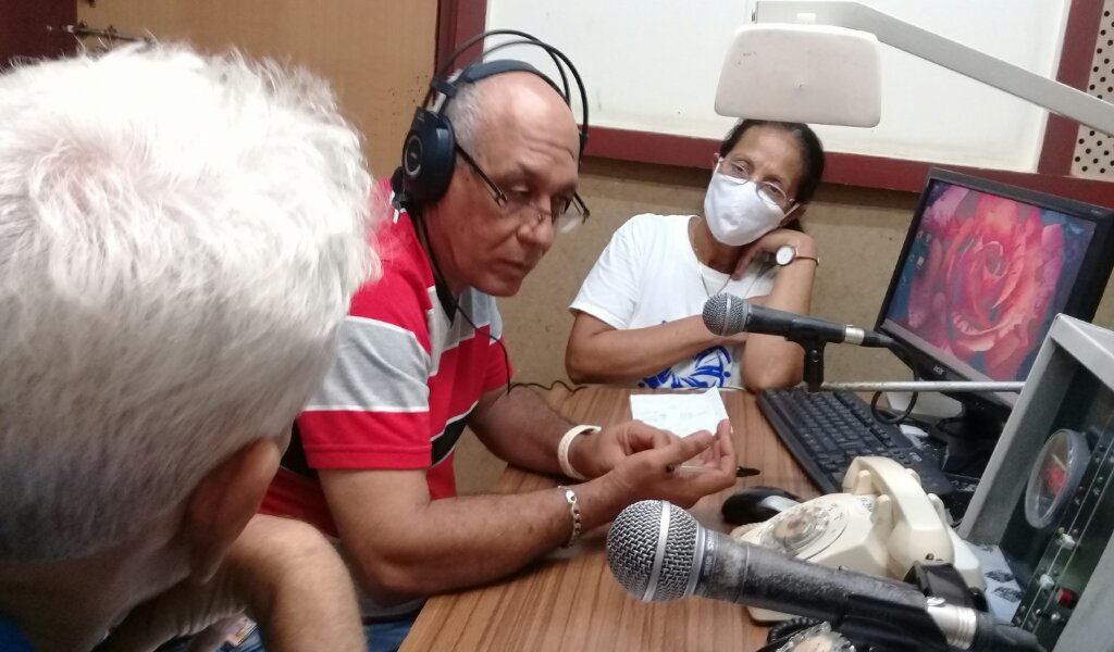 Muchos son los retos que tenemos los profesionales de la palabra en Cuba donde sí existe la libertad de prensa //Foto Eliexer Pelaez Pacheco 