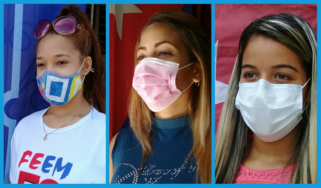 Annelis, Lisbeth y Angélica son tres manzanilleras que están listas para cumplir el Servicio Militar Voluntario Femenino //Imagen Eliexer Pelaez Pacheco