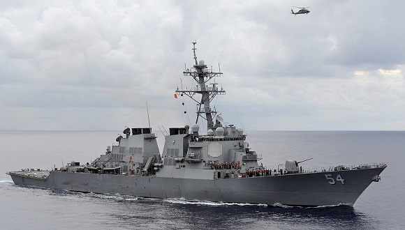 Imagen ilustrativa / El USS Curtis Wilbur. Foto: U.S. Navy/Handout / Reuters.