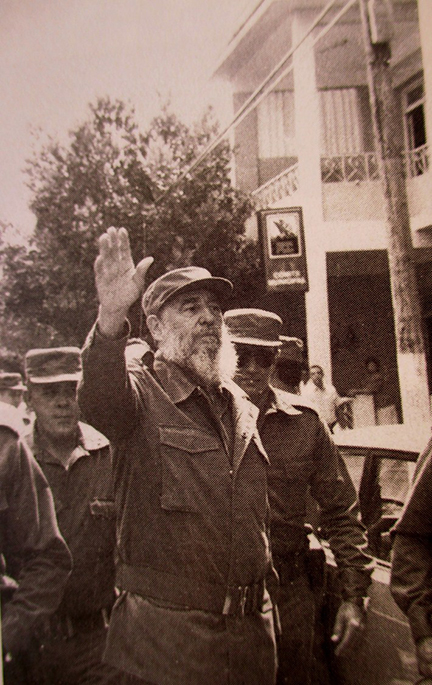 Fidel se despide del pueblo manzanillero el 29 de mayo de 1992 //Foto de archivo