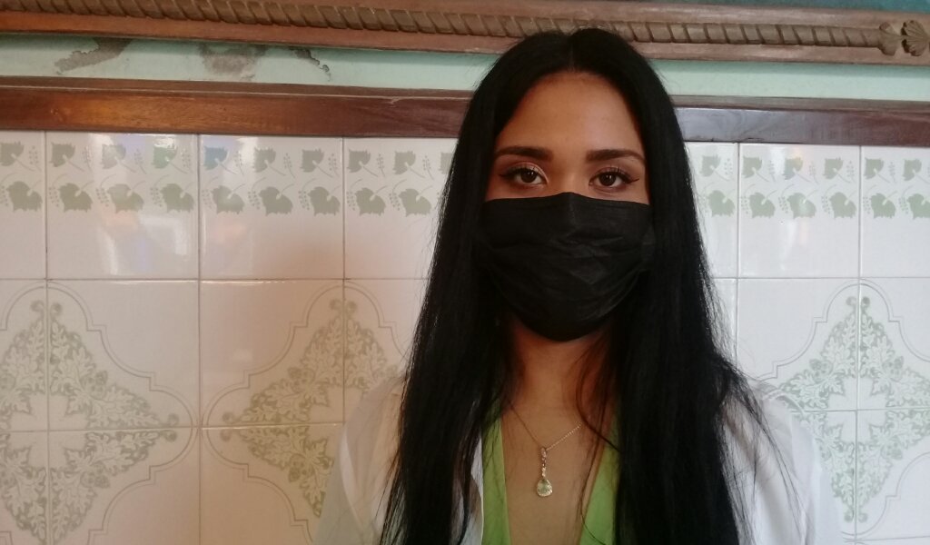 «Brindaremos nuestra ayuda para enfrentar la COVID-19 en cualquier rincón de Cuba», dijo María Josefa //Foto Eliexer Pelaez Pacheco