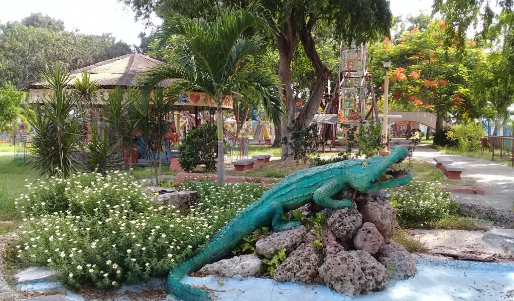 El complejo recreativo zoológico de Manzanillo transformó su cotidianidad en tiempos de COVID-19 //Foto Eliexer Pelaez Pacheco