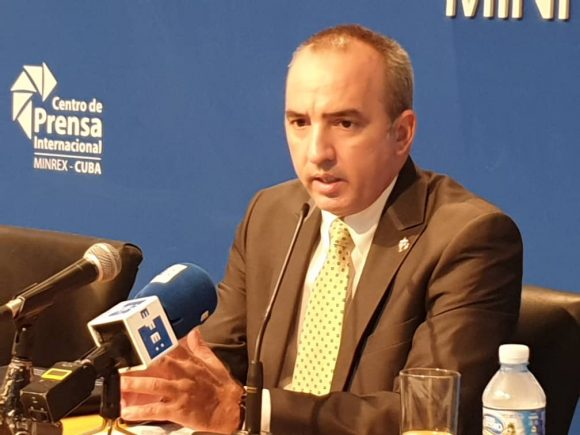 Ernesto Soberón, Director General de DACCRE, MINREX. Foto: CubaMinrex