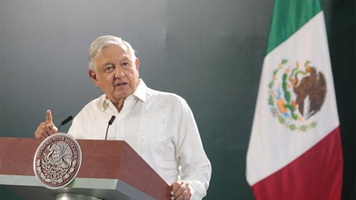 El presidente Andrés Manuel López Obrador en Tabasco, México, 12 de julio de 2021 // Foto Russia Today