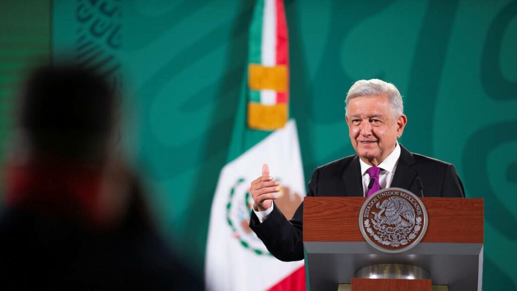 El presidente de México, Andrés Manuel López Obrador, Ciudad de México, 9 de julio de 2021Foto: Mexico’s presidency / Reuters
