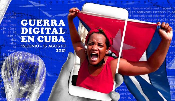  Guerra digital contra Cuba Foto: Tomada de Twitter 