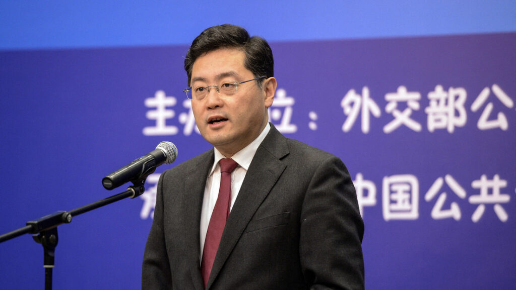 El embajador de China en EE.UU., Qin Gang AFP