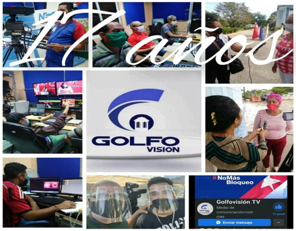 Golfovisión está de cumpleaños hoy //Foto cortesía Daniel José Velázquez Oliva