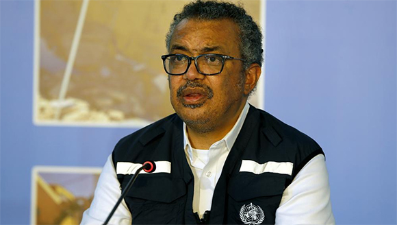 Tedros Adhanom Ghebreyesus, director general de la ONU. Foto: AP.