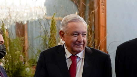El presidente de México, Andrés Manuel López Obrador, el 8 de octubre de 2021 // Foto Patrick Semansky / Reuters