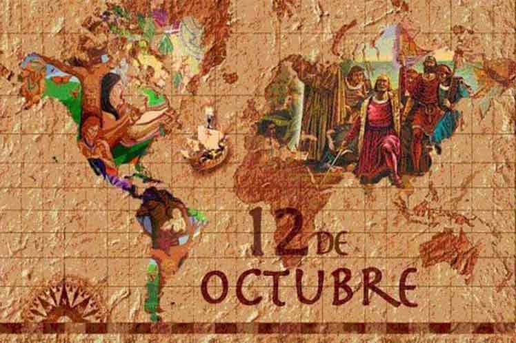 El 12 de octubre de 1492 se produce el encuentro entre dos culturas, la raza blanca española y la indígena americana  //Foto de internet 