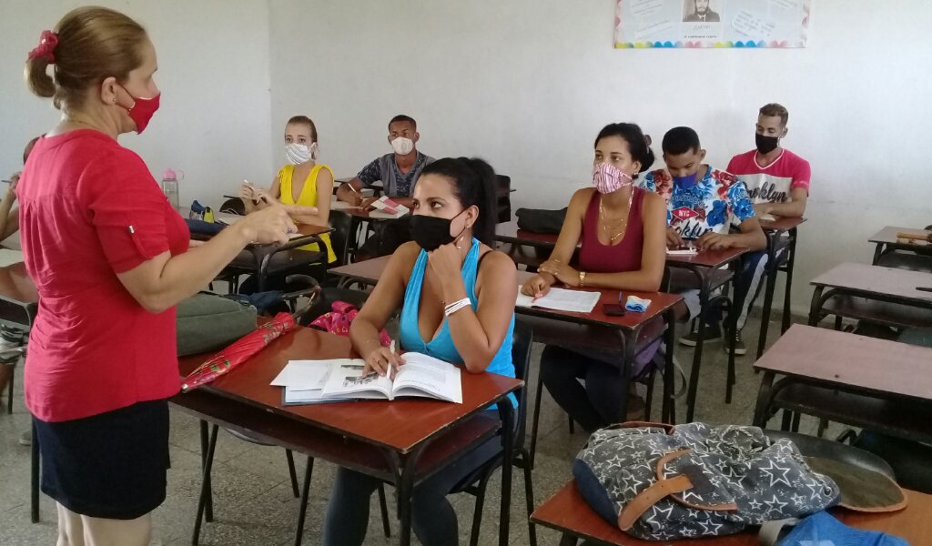 La Universidad de Granma está lista para comenzar las actividades presenciales del curso escolar este Primero de noviembre //Foto Eliexer Pelaez Pacheco
