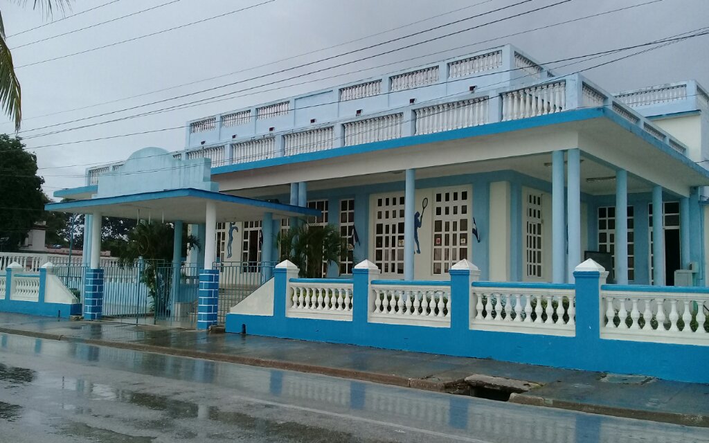 La Academia de deportes Alfredo Uset Bertot es uno de los centros de preparación de los atletas del municipio  //Foto Eliexer Pelaez Pacheco