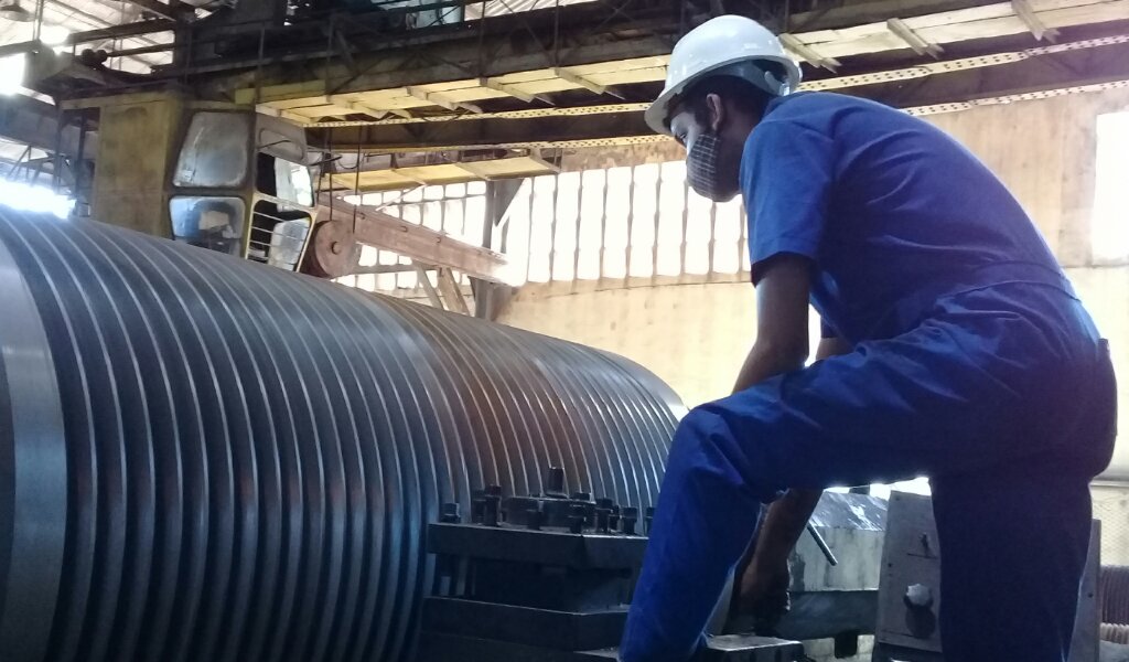 Aquí se producen actualmente 8 masas para los centrales del oriente cubano //Foto Eliexer Pelaez Pacheco