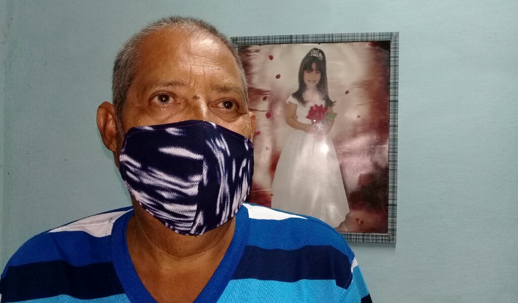 Leonel Peláez Sánchez es un manzanillero que hace 21 años convive con la diabetes  //Foto Eliexer Pelaez Pacheco 