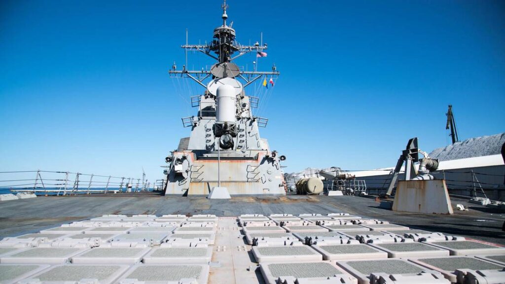 El sistema de misiles Mark 41 a bordo del destructor estadounidense USS Gravely.Foto: Wojciech Stróżyk / Legion-Media