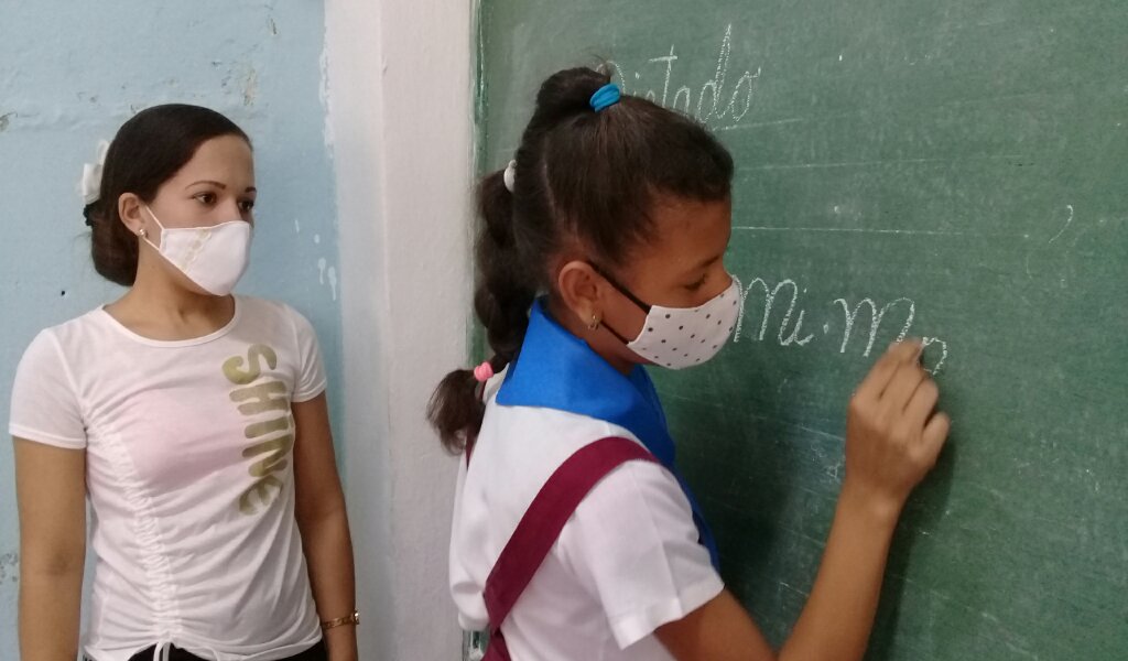 Los educandos con necesidades educativas especiales tienen en Cuba todos sus derechos garantizados //Foto Eliexer Pelaez Pacheco
