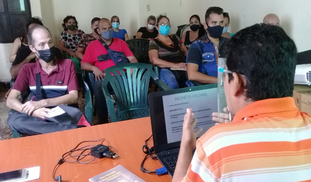 La primera edición de este espacio contó con la presencia del Lic. Carlos Rodolfo Escala Fernández //Foto Eliexer Pelaez Pacheco