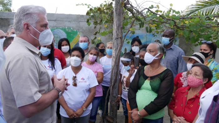  Presidente cubano realiza visita de trabajo a Las Tunas Foto: Estudios Revolución 