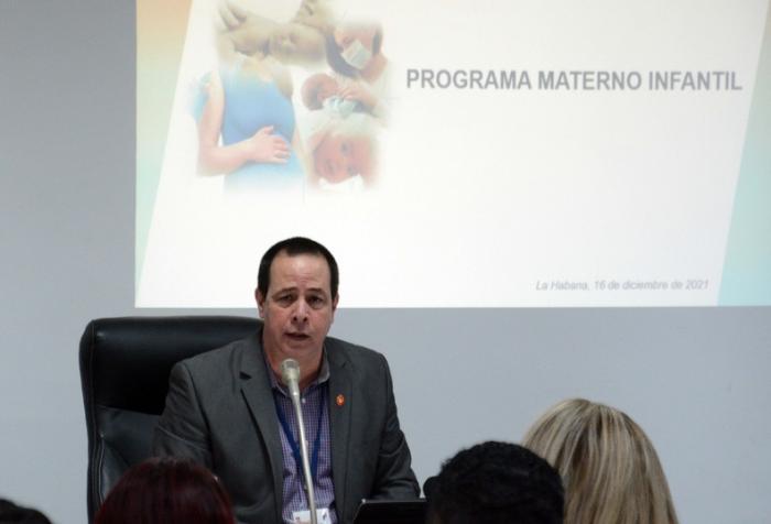  Presentan resultados del Programa de Atención Materno Infantil en Cuba durante 2021 Foto: ACN 