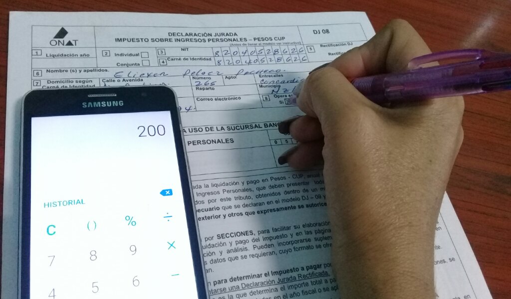 Del 10 de enero al 30 de abril del 2022 se realiza la Declaración Jurada  //Foto Eliexer Pelaez Pacheco 