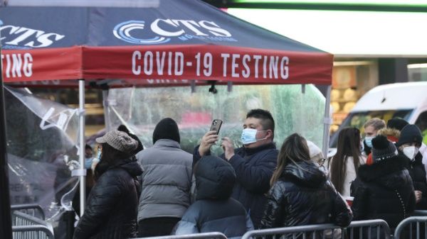 Estados Unidos informó este lunes 1.48 millones de nuevos casos de la Covid, según la Universidad Johns Hopkins (JHU), | Foto: Xinhua