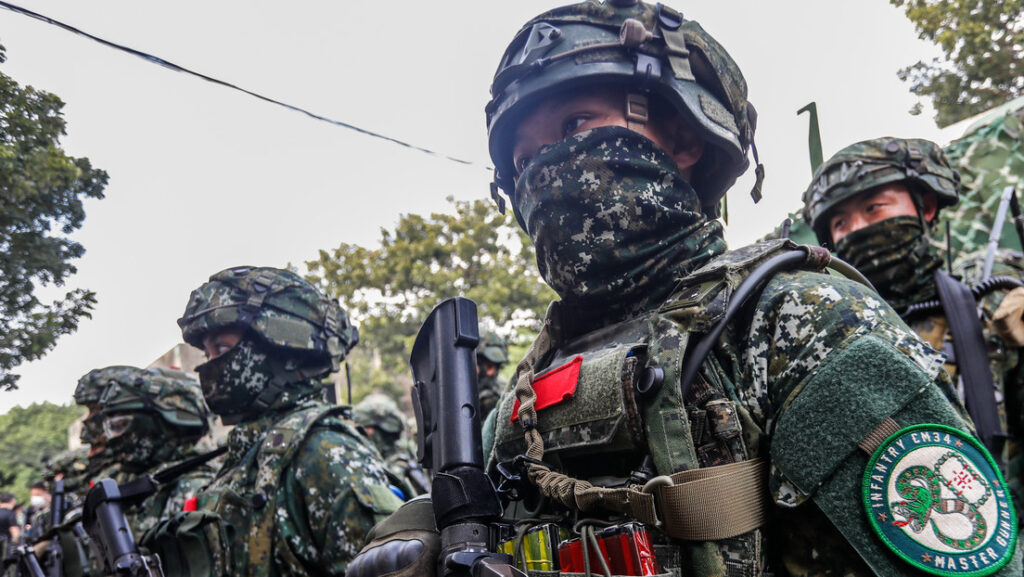 Efectivos del Ejército de Taiwán.Ceng Shou Yi / NurPhoto / Gettyimages.ru 