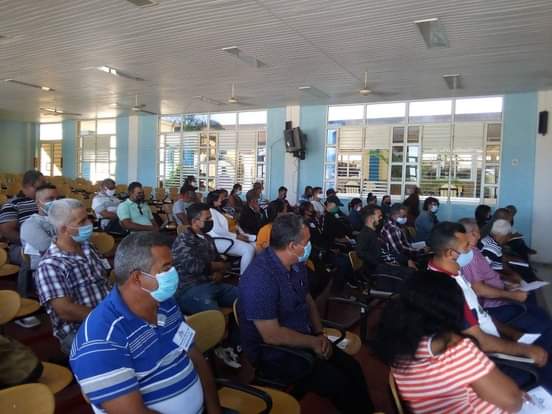Evalúan estrategias de trabajo en AZUMAT/ Foto Brizaida Sánchez Olivera