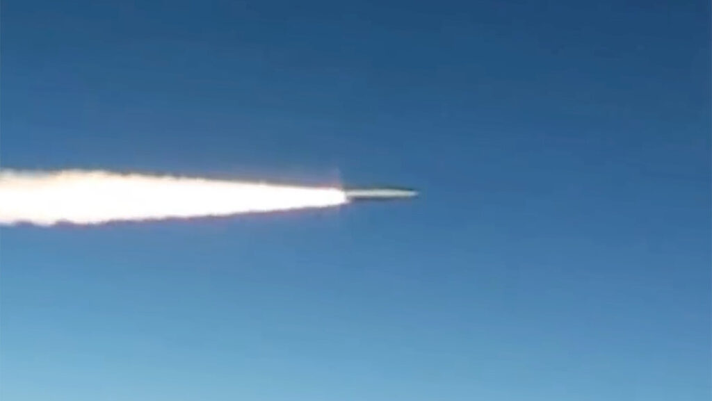 Un misil hipersónico KinzhalMinisterio de Defensa de la Federación de Rusia / Sputnik 